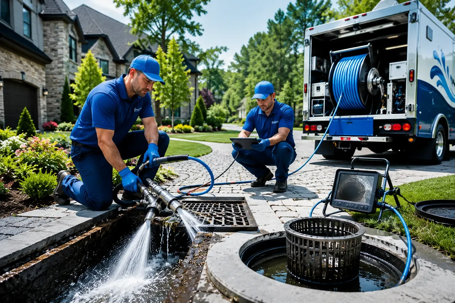 Local outdoor drain cleaning professionals in Peru, ME